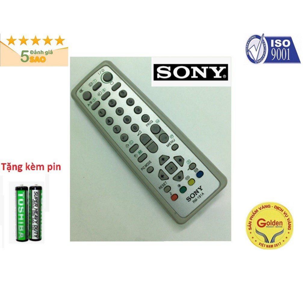 Điều Khiển TiVi HUAYU Sony CRT dầy cổ,Remote Điều Khiển TiVi HUAYU dành cho tivi sony