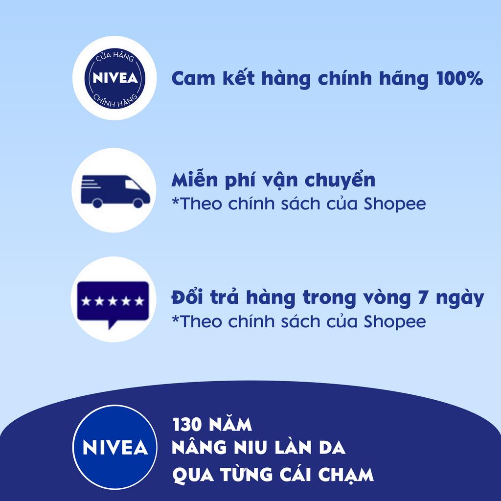 Bộ đôi Sữa dưỡng thể giúp săn da, dưỡng trắng Nivea ban đêm (400ml/chai)