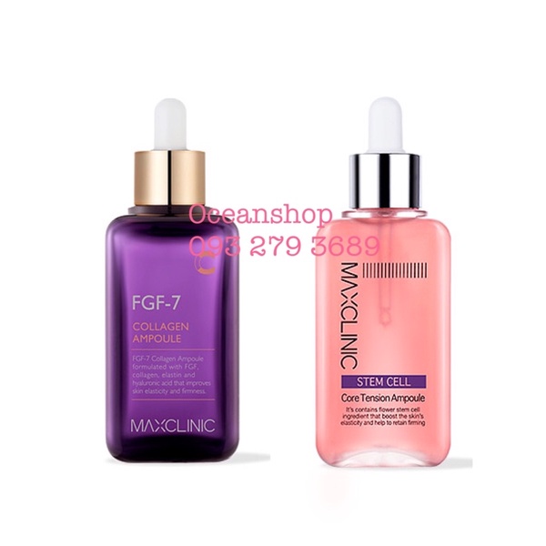 Tinh Chất Tế Bào Gốc Maxclinic - Serum Cấp Ẩm,Trắng Da,Chống Nhăn 100ml