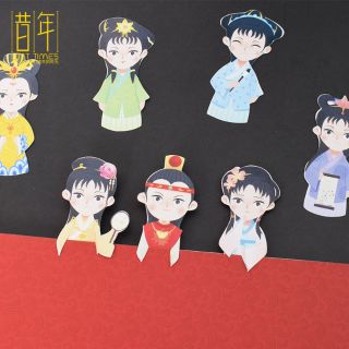 Set 13 tấm bookmark hồng lâu mộng