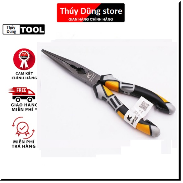 Kìm điện, kìm cắt, kìm nhọn công nghiệp Kapusi thép cao cấp CR-V siêu bền