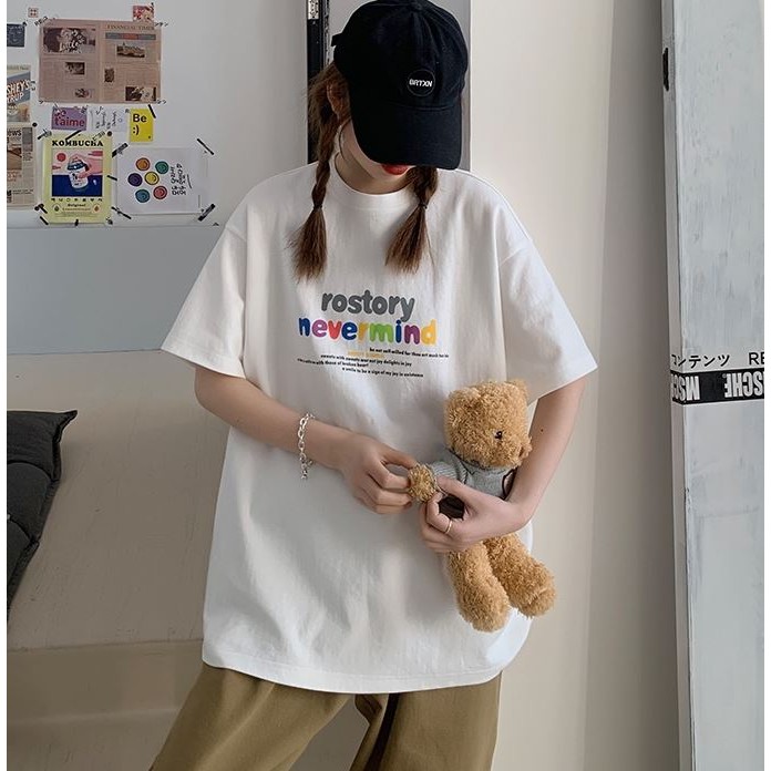 ÁO THUN, ÁO PHÔNG TAY LỠ UNISEX FORM RỘNG OVERSIZE M260