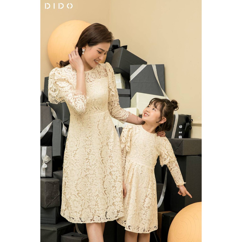 DIDO - Đầm Ren Luxury Tay 2 Lớp Nữ | BigBuy360 - bigbuy360.vn
