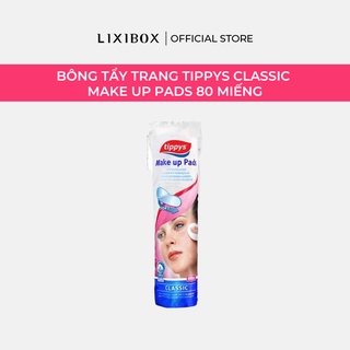 Bông Tẩy Trang Tippys Classic Make Up Pads 80 Miếng