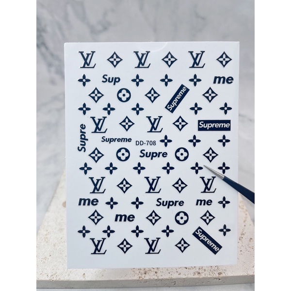 Sticker dán móng 3d thương hiệu hot mới
