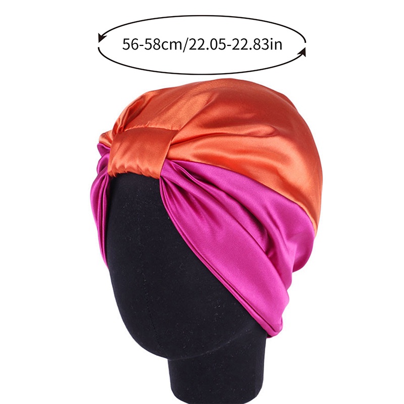 Mũ Trùm Đầu Bằng Lụa Co Giãn Hai Lớp Cho Salon