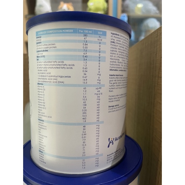 SỮA DÊ CÔNG THỨC KABRITA 1 LON 400G
