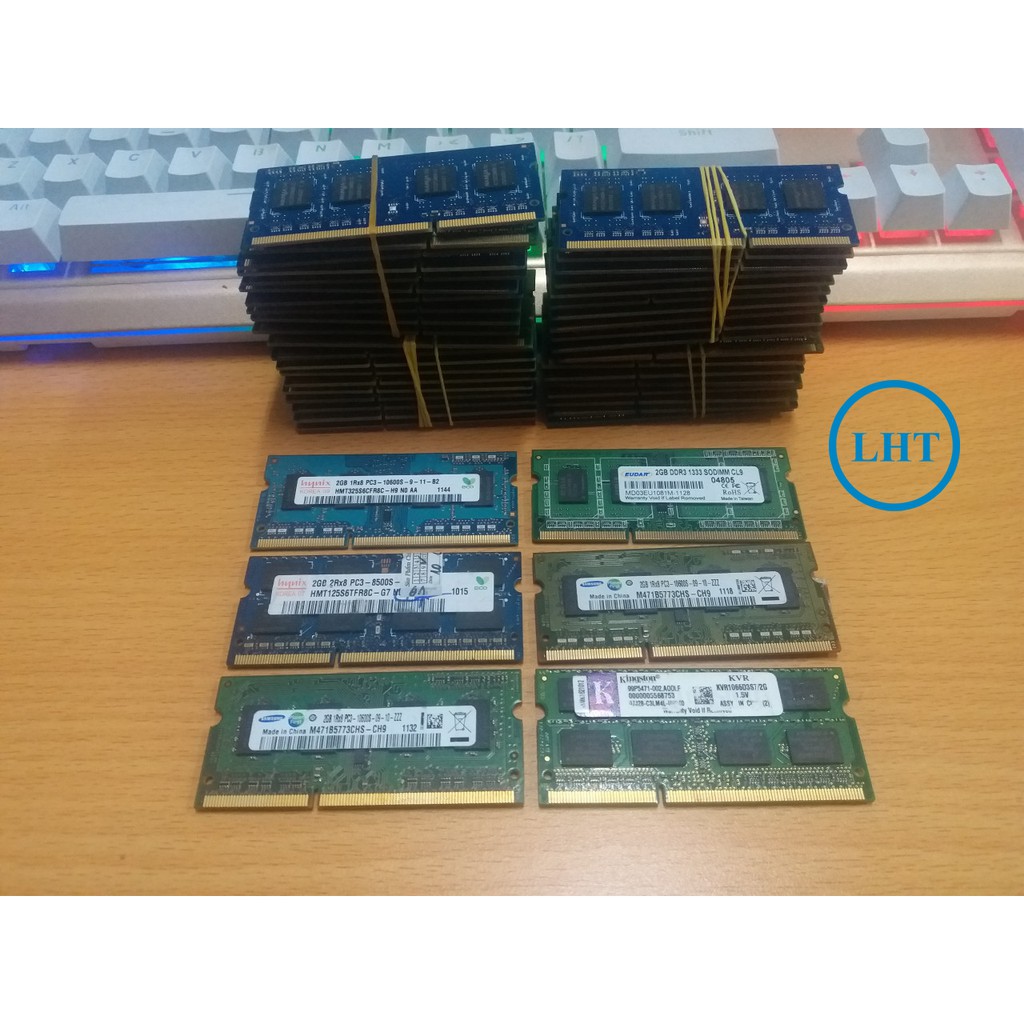 RAM Laptop DDR3 2G bus 1333 , bus 1600, bus 1066 DDR3-2G Cũ Bóc Máy/ Ram Laptop PC3-2G Cũ | WebRaoVat - webraovat.net.vn