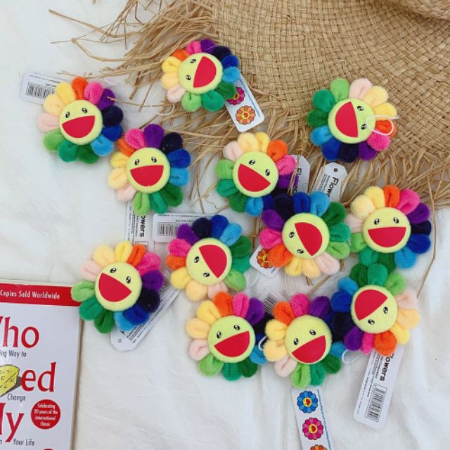 Móc khóa Hoa Mặt trời cute dễ thương