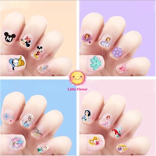 Bộ dán móng tay cho bé, bộ sticker móng giả dễ thương