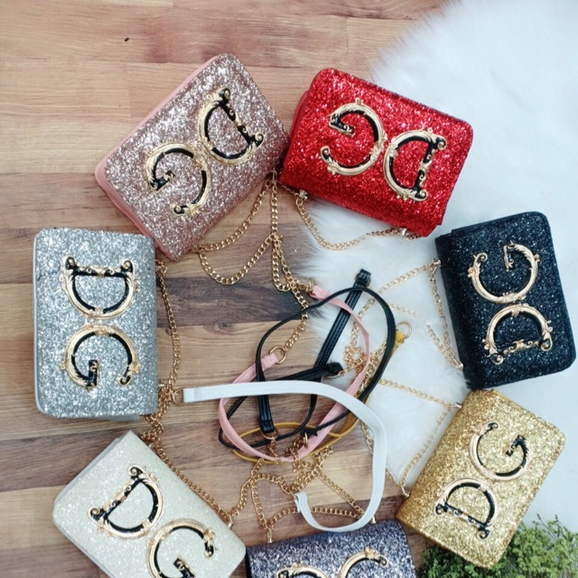 Túi xách DG kim tuyến