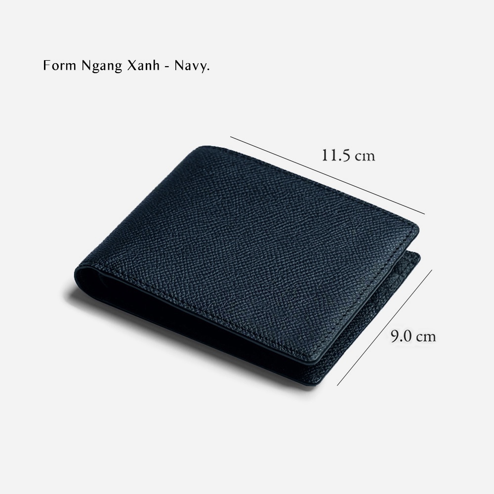 Ví Nam CLASSY Da Epsom Nhập Khẩu Cao Cấp Chống Thấm Nước Thương Hiệu BTLUXURY