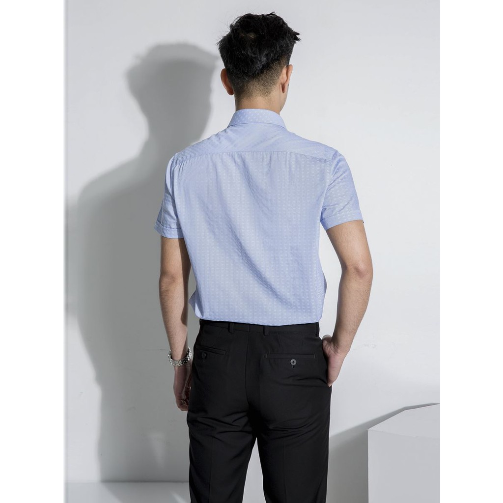 Áo sơ mi nam ngắn tay ARISTINO kháng khuẩn tự nhiên, thấm mồ hôi vượt trội,  đàn hồi, hạn chế nhăn co - ASS518S7 | BigBuy360 - bigbuy360.vn