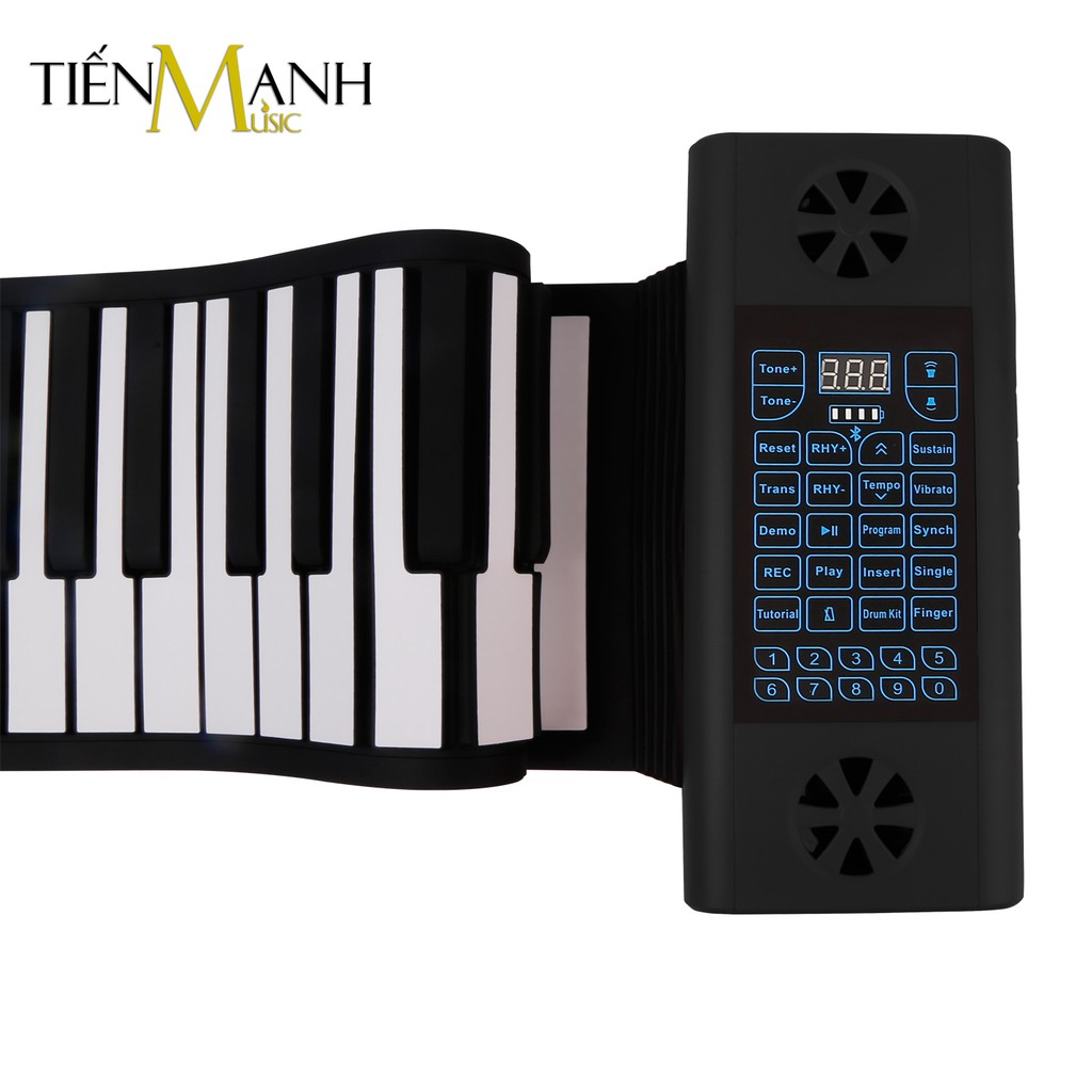 Đàn Piano Điện Konix PS88 - 88 phím cuộn mềm dẻo Flexible PS-88 - Cam kết 100% Chính hãng nhập khẩu bởi Tiến Mạnh Music