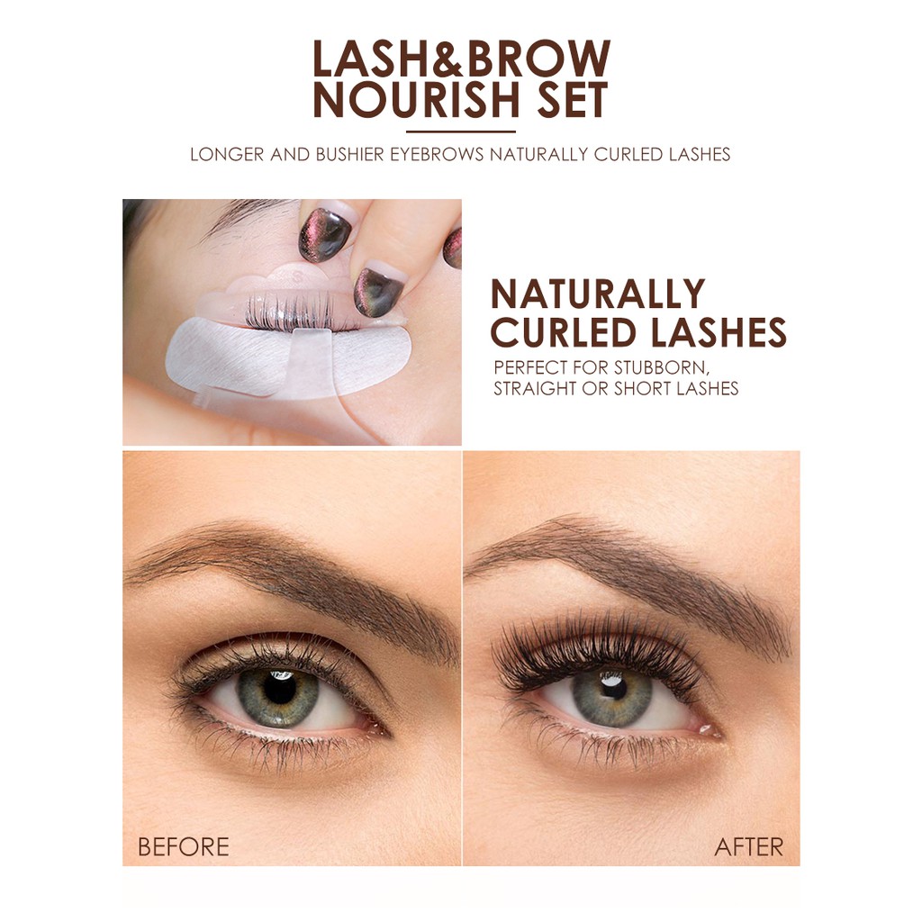 Bộ Dụng Cụ Uốn Cong Nâng Lông Mi Lông Mày BANXEER 2 Trong 1 Dạng Bán Vĩnh Viễn 190g | BigBuy360 - bigbuy360.vn