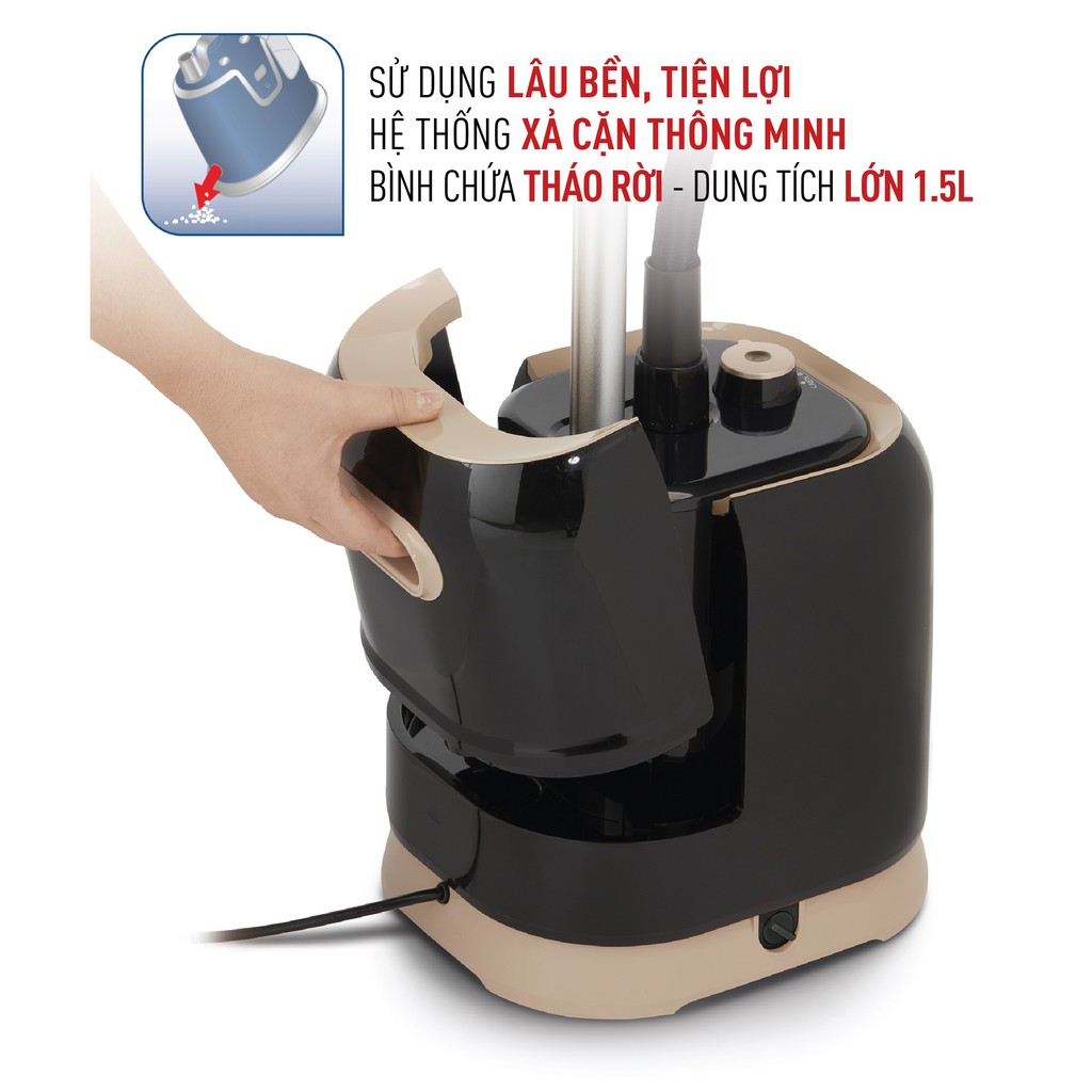 [Mã ELTEFAL10 giảm 5% đơn 500K] Bàn ủi hơi nước đứng Tefal IT3420E0 - 1800W