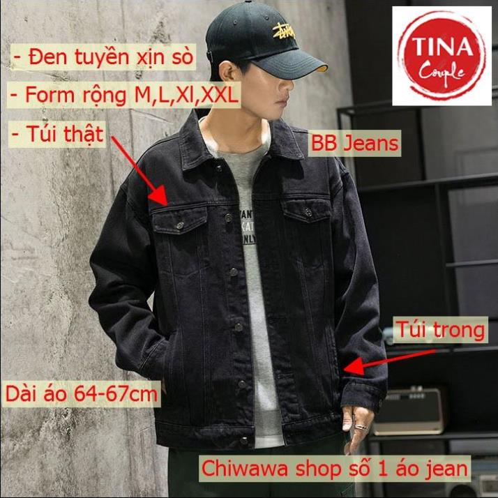 Áo khoác jean nam nữ có mũ sau jean form rộng màu xám xanh cực đẹp size M-L-XL CHI26