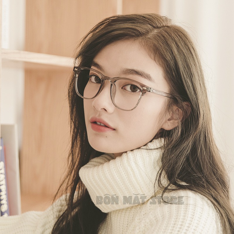 [Mã FARSSTGRE giảm 5K đơn bất kỳ] Gọng Kính Cận Nam Nữ Nhựa Dẻo Tr90 Form Vuông Lớn B054 | BigBuy360 - bigbuy360.vn