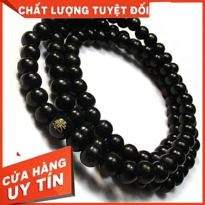 [s]Vòng đeo tay phong thủy gỗ Trắc - Hồng Mộc - Nam Mỹ mang lại may mắn, Tài lộc, Tặng kèm túi Nhung XỊN