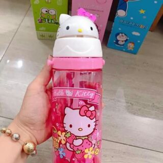 Bình nước cho bé đi học 550ml
siêu cute