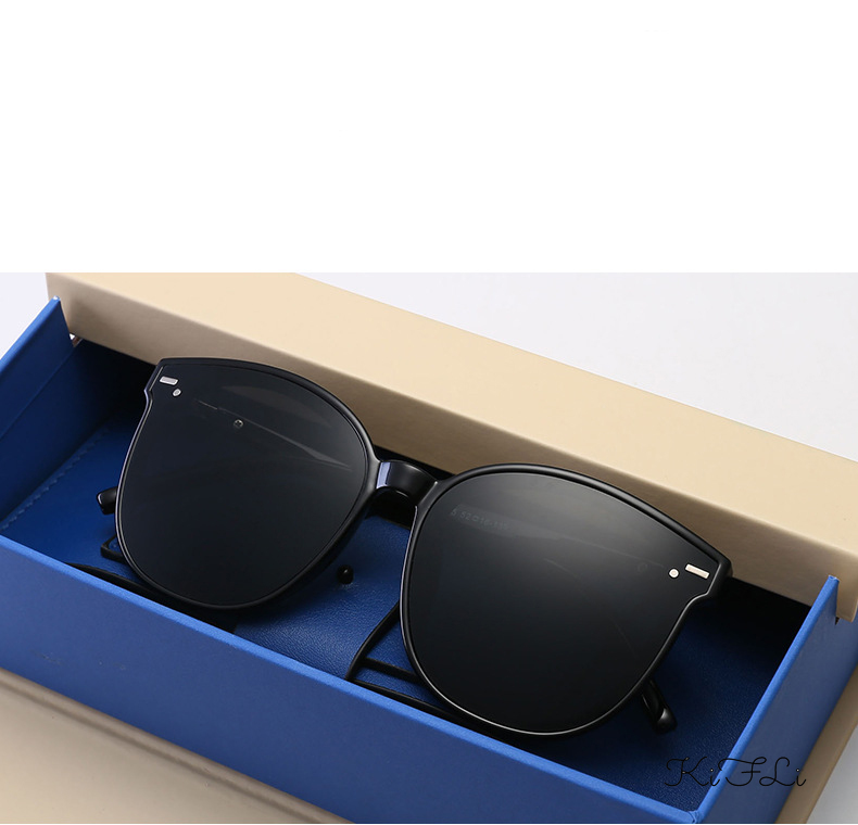 【kifli】Kính Mát Chống Nắng Gọng Lớn Thời Trang Cho Nữ