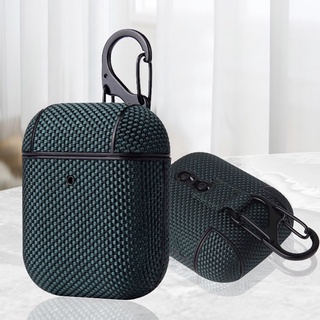 Vỏ Đựng Hộp Sạc Tai Nghe Không Dây Bằng Vải Nylon Chống Thấm Nước Bảo Vệ Cho Airpods 2 1