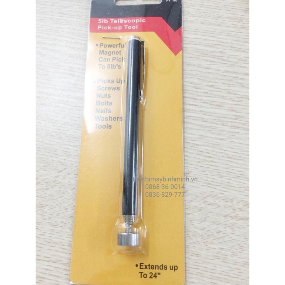 Bút đầu dò kim loại, bút nam châm, bút dò kim tay, que nam châm đầu nhỏ 0.5cm và đầu to 1cm