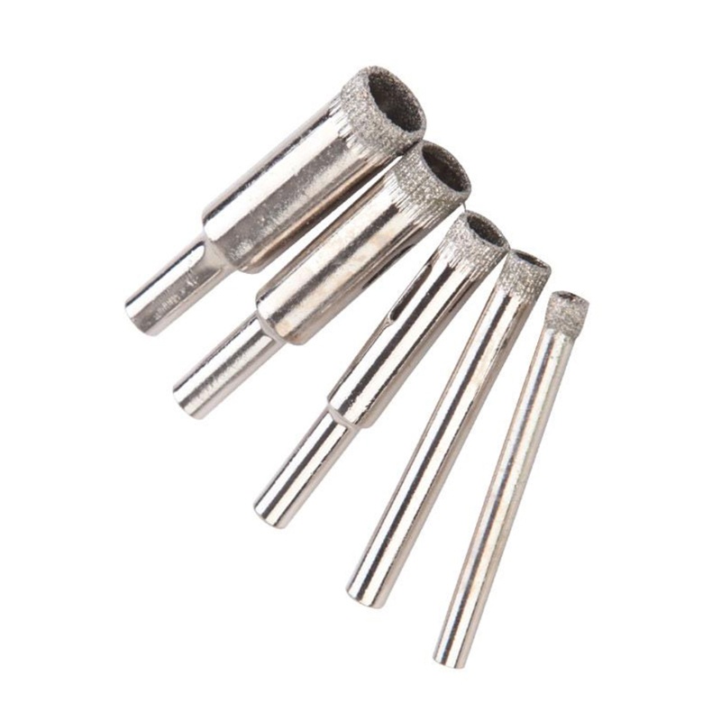 Set 5 Mũi Khoan Lỗ Kính/Gốm Sứ/Gạch Men 5-12mm