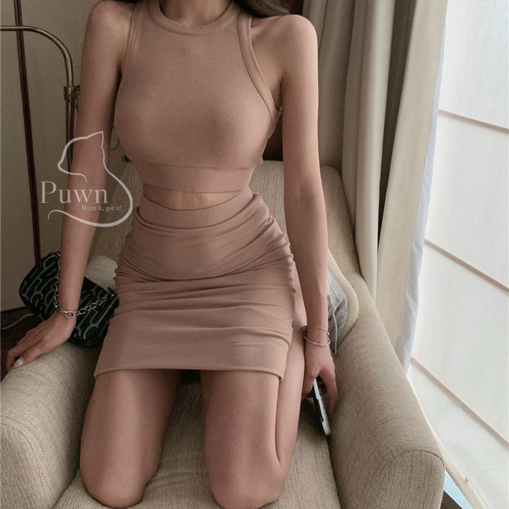 Set váy body croptop tôn dáng quyến rũ trẻ trung - BW | BigBuy360 - bigbuy360.vn