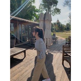 áo thun kẻ dài tay TKP124 1994closet