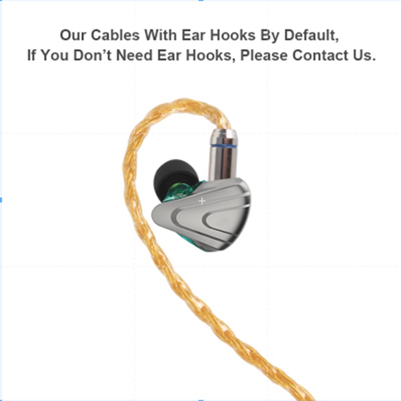 Dây Cáp Tai Nghe Mạ Đồng 16 Lõi MMCX/0.78mm 2Pin/QDC/TFZ