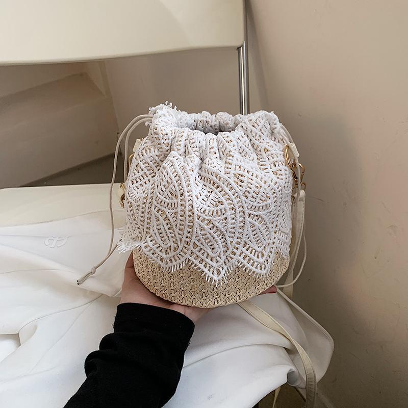 Hàng Mới Về Mới Túi Xách Đan Rơm Đeo Chéo Phong Cách Hàn Quốc Thời Trang Cho Nữ