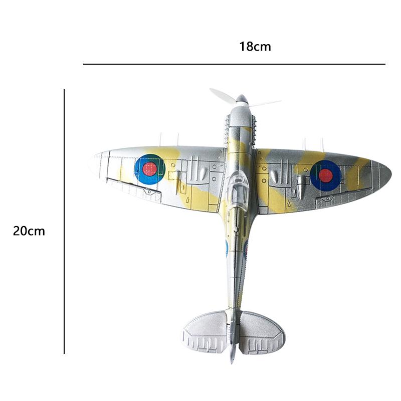 Mô hình máy bay spitfire tỉ lệ 1 : 48 tự lắp ráp