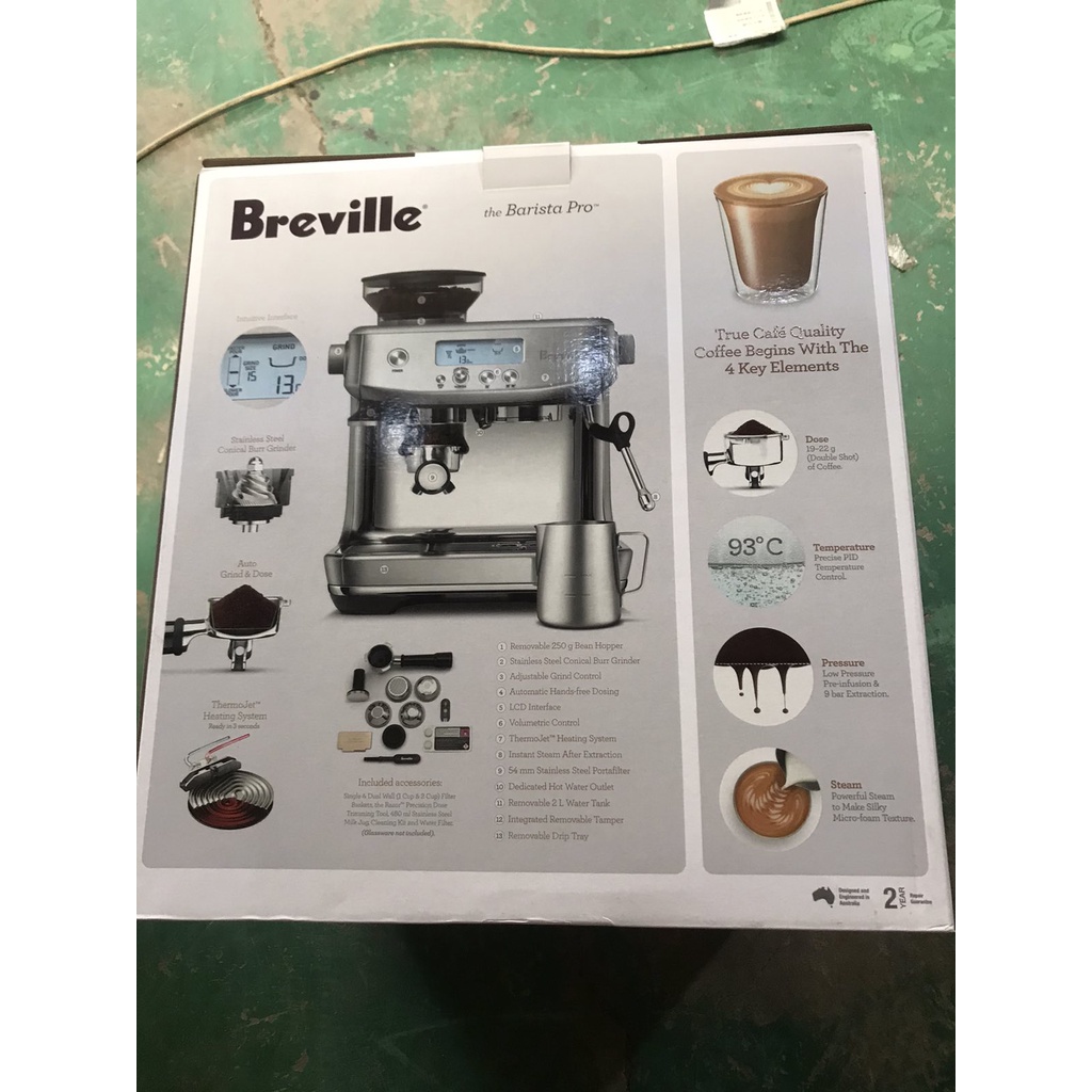 (HÀNG CHÍNH HÃNG) Máy pha cà phê Breville 878