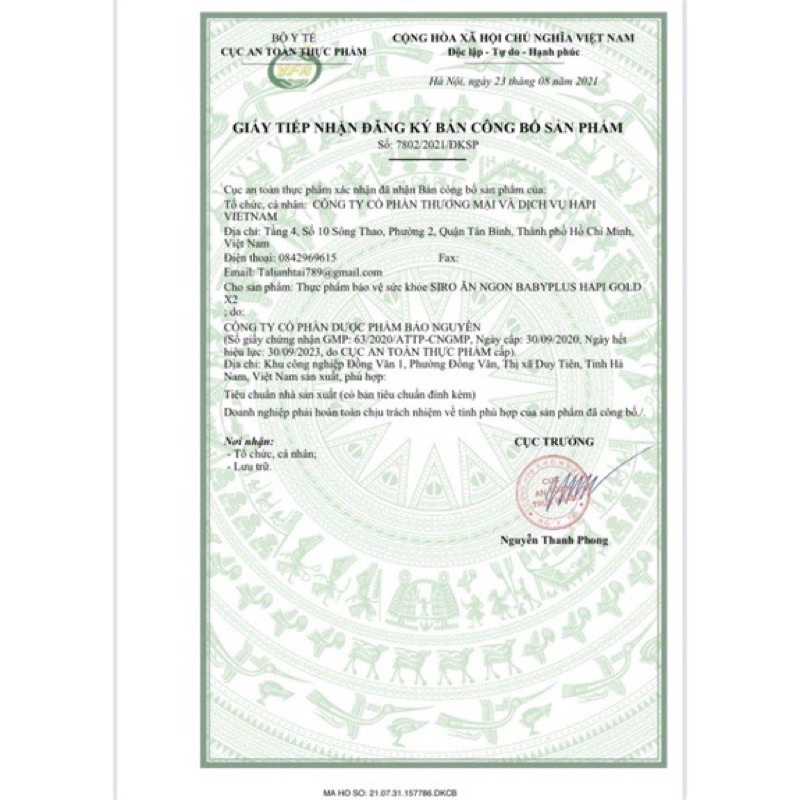 Siro Ăn Ngon Baby Plus