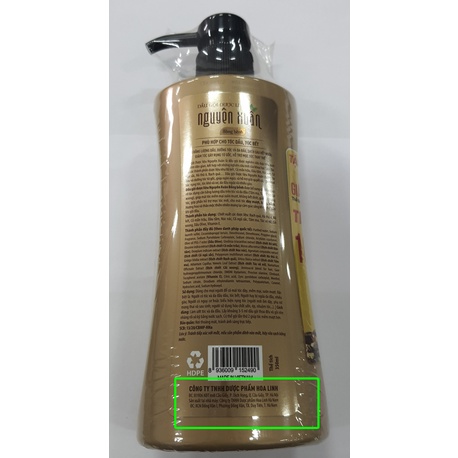 Dầu gội dược liệu Nguyên Xuân Bồng bềnh 350ml - Ngát hương hoa, da đầu dầu bết.