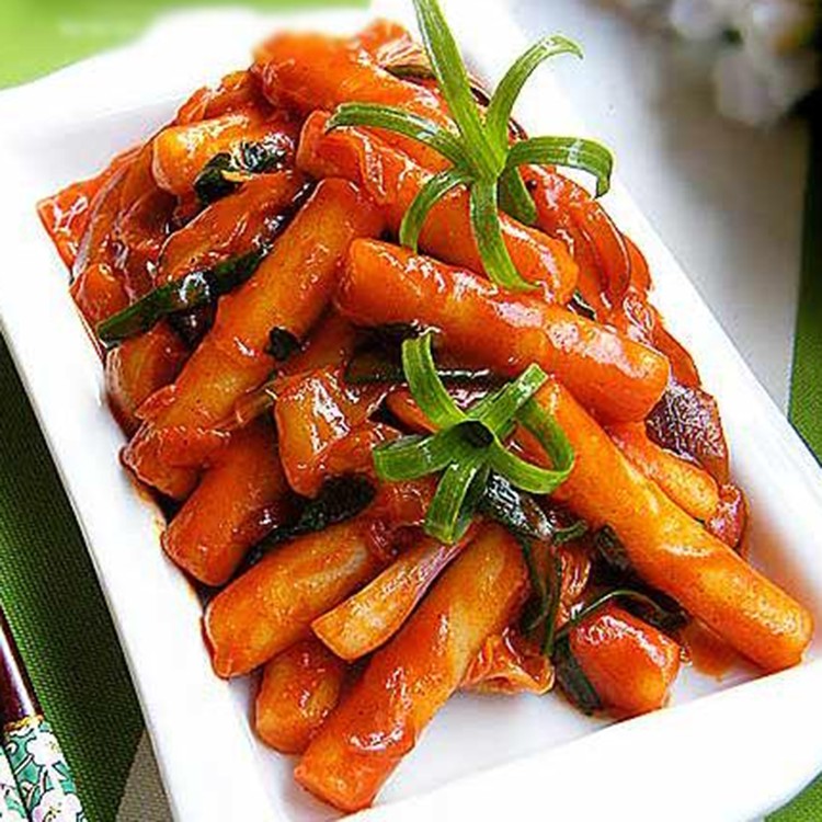 Bánh Gạo Cắt Khúc Truyền Thống Hàn Quốc Gói Vàng