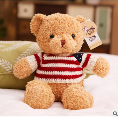 Gấu teddy Nhồi Bông Mặc Áo sweater Dễ Thương
