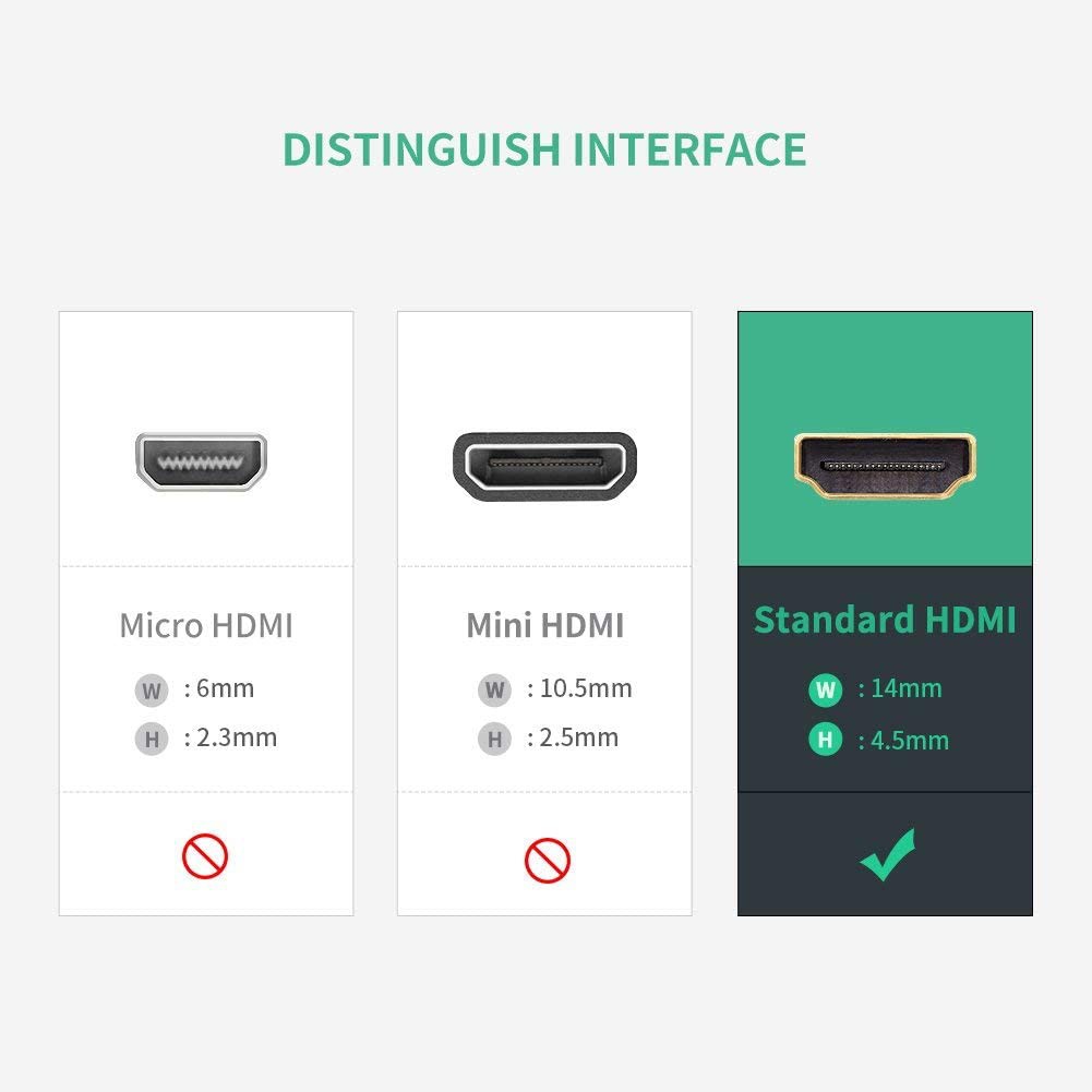 Đầu nối HDMI cái sang HDMI cái UGREEN 20107 (màu đen)