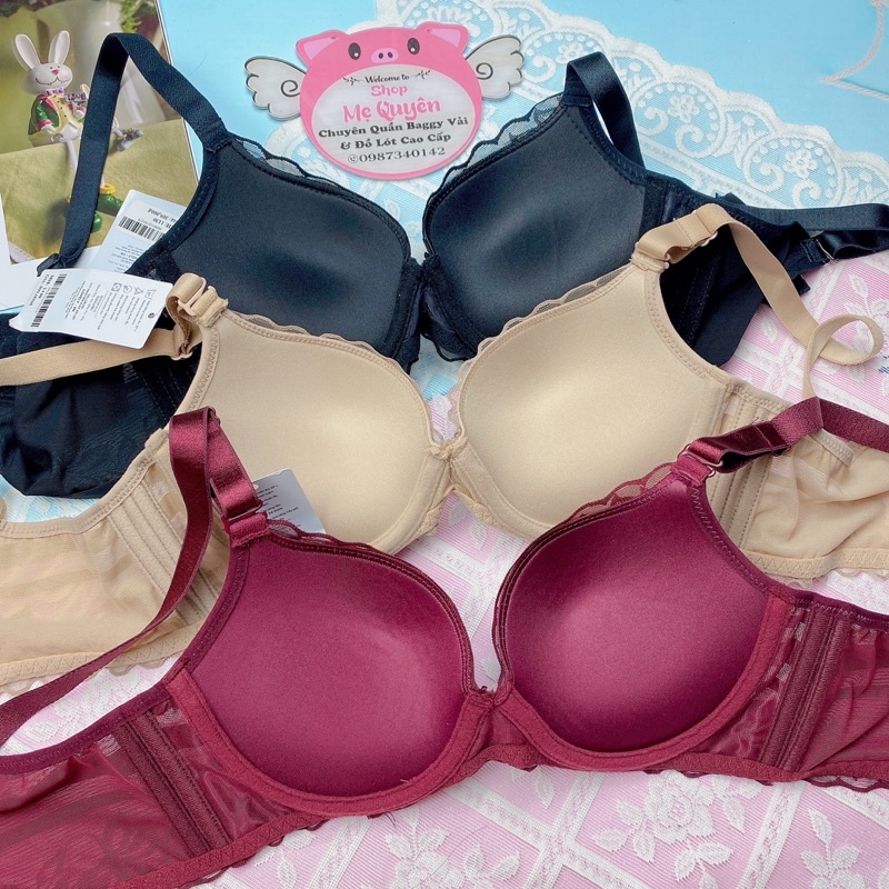 Áo ngực Lovely có gọng mút vừa 2,5cm nâng ngực , lưng bản to định hình che khuyết điểm