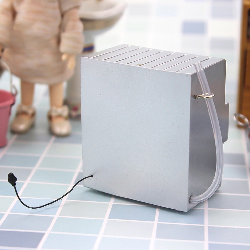 Wis| Mô Hình Máy Giặt Mini Trang Trí Nhà Búp Bê