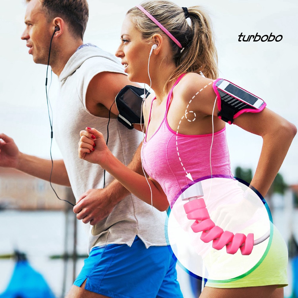 Set 10 phụ kiện bảo vệ đầu dây cáp sạc USB thích hợp cho Iphone/ Android