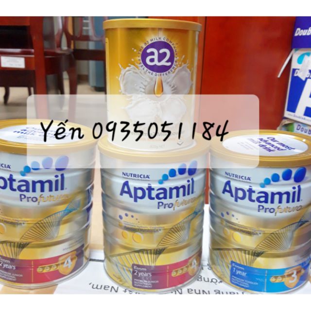 Sữa aptamil Úc 900gram số 1, 2, 3, 4