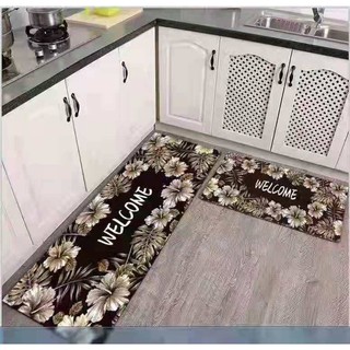 Thảm bếp 3D đẹp sang trọng (set 2 thảm)
