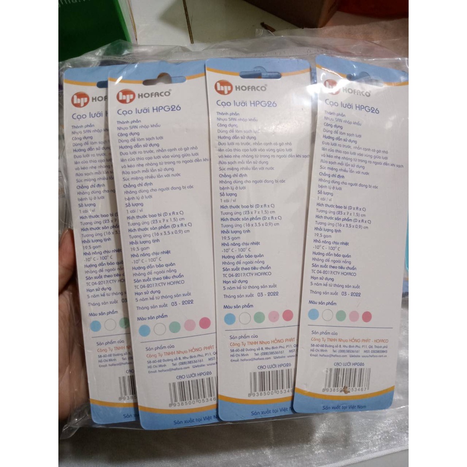 Thìa cạo lưỡi Hafaco