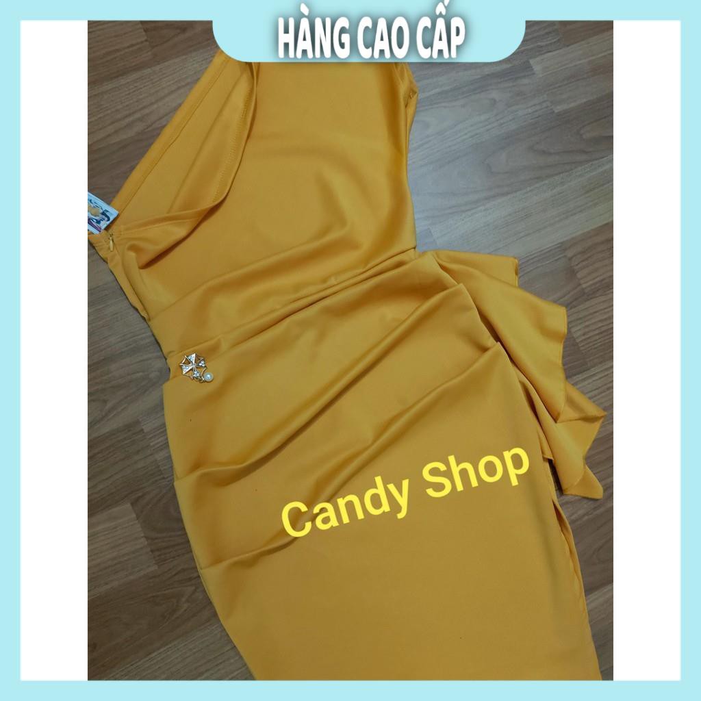 Đầm Nữ - Đầm body lệch vai bèo eo kèm phụ kiện + Ảnh thật (HÀNG SIÊU ĐẸP) | BigBuy360 - bigbuy360.vn