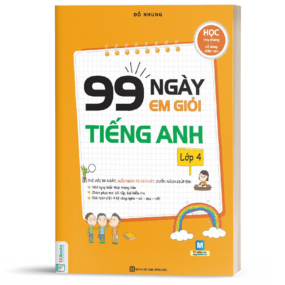 Sách - 99 Ngày Em Giỏi Tiếng Anh Lớp 4