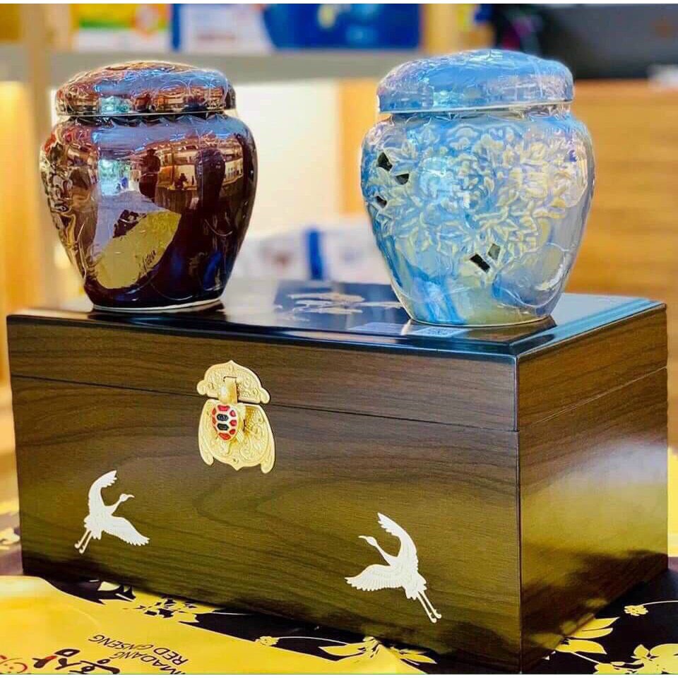 Cao hồng sâm hũ đôi Hoàng đế Hoàng Hậu Achimmadang