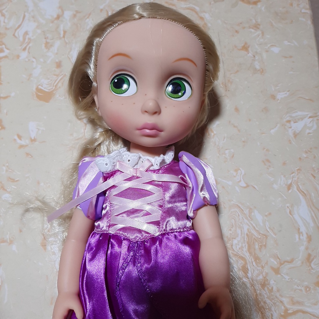 Búp Bê công Chúa Tóc Mây Rapunzel Disney Animator 39 cm _Phiên Bản Mập Lùn 2 mã (xem kĩ mô tả trước khi mua}