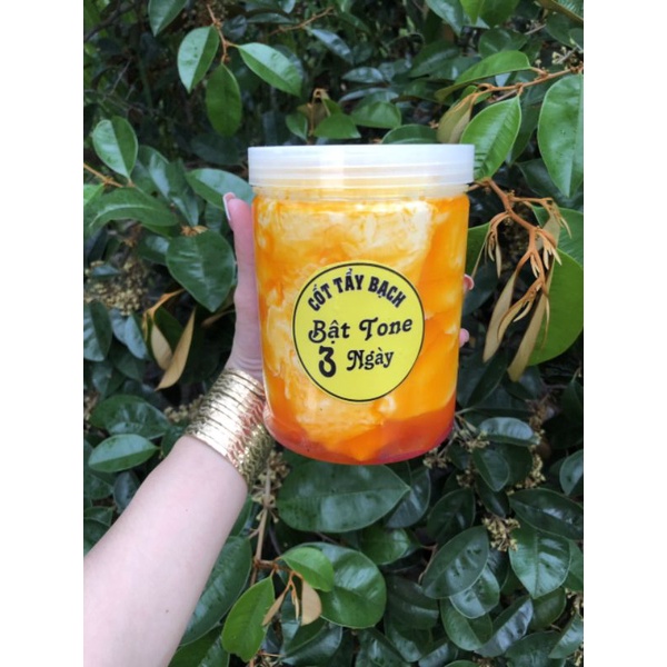 1kg  kem body cốt tẩy mạnh siêu trắng